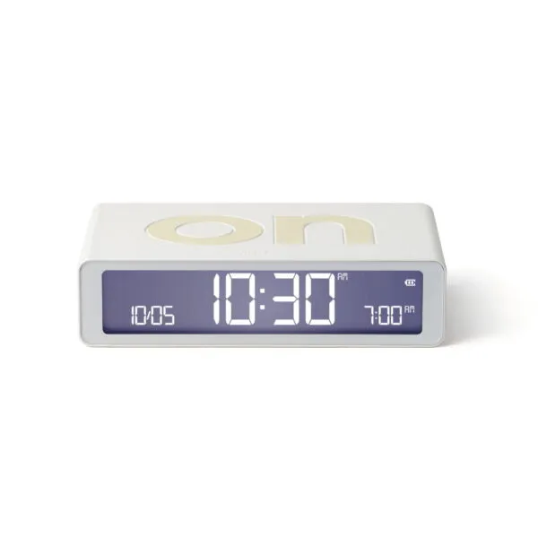 Réveil Lexon Flip Classic - Usbc Blanc