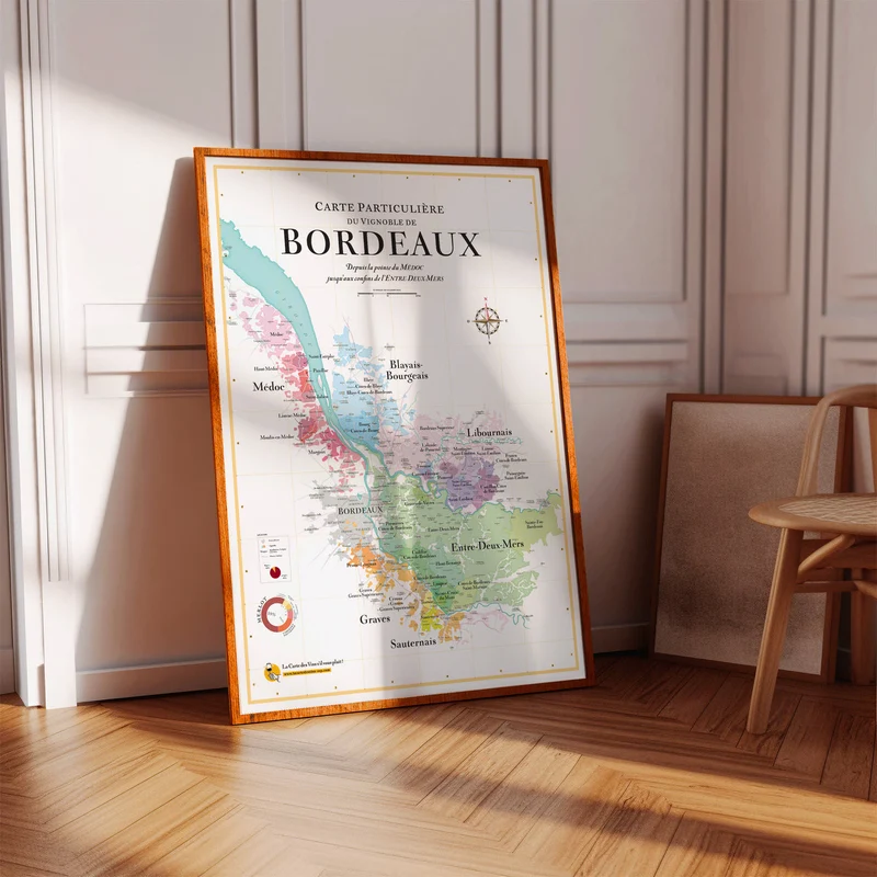 Carte des vignobles de France 🇫🇷