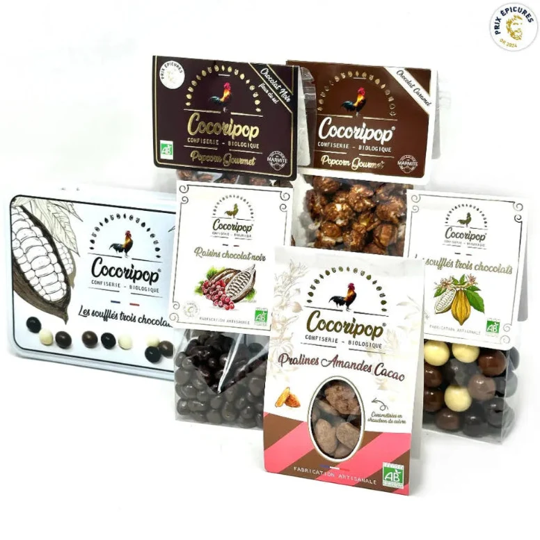 Coffret Grand Mix Tout Chocolat Bio Cocoripop® 🇫🇷