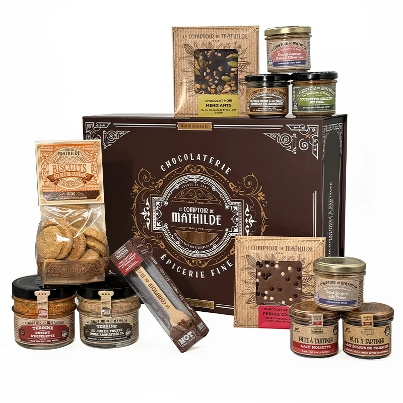 Coffret gourmand 12 produits "Le Généreux" Le Comptoir de Mathilde® 🇫🇷