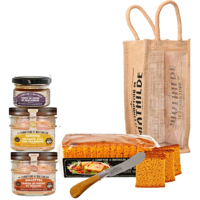 Coffret "L'Épicier Gourmet" - Le Comptoir de Mathilde® 🇫🇷