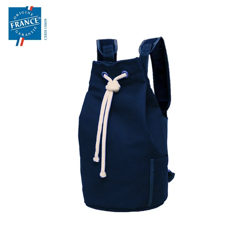 Sac matelot 30L en coton recyclé personnalisable 🇫🇷
