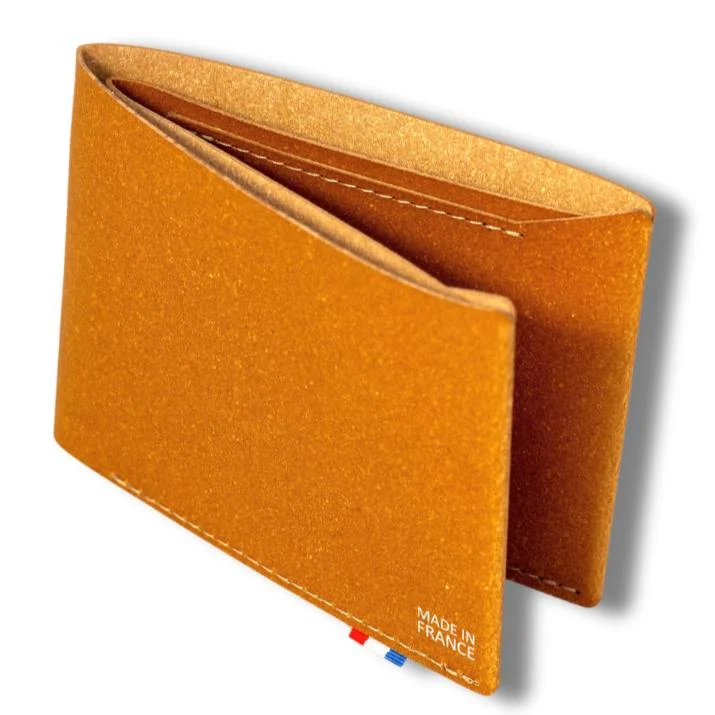 Portefeuille en cuir recyclé♻️ personnalisable 🇫🇷