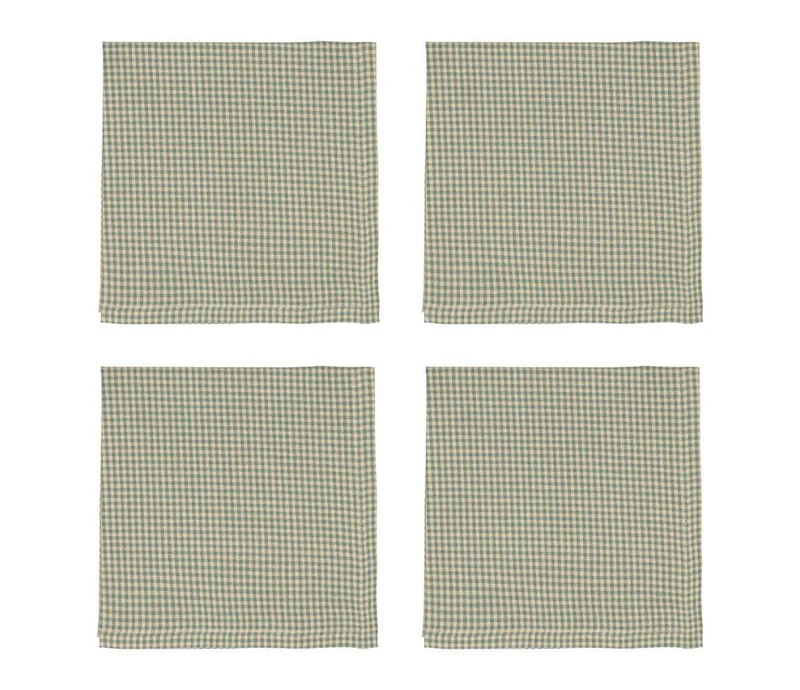 Set de 4 Serviettes de Table Campagne