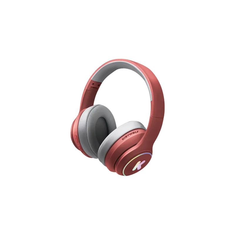 K-ears Casque audio - Rouge foncé