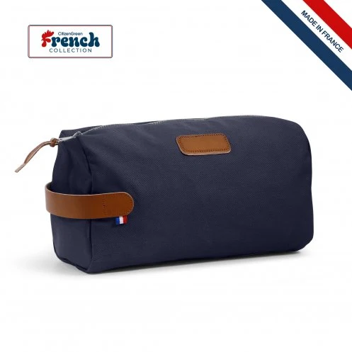 Trousse de toilette en coton bio personnalisable 🇫🇷