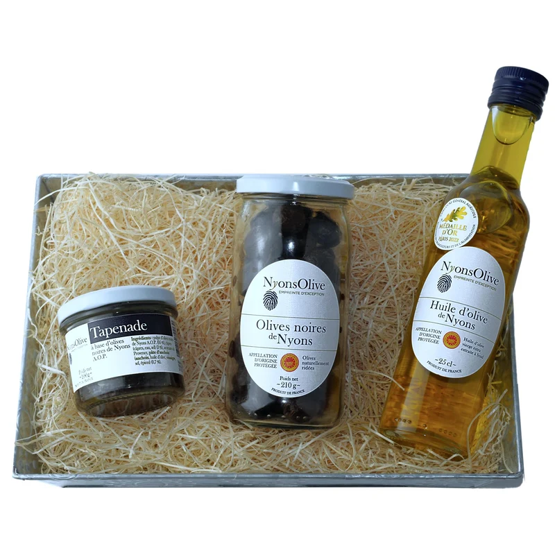 Coffret découverte olives de Nyons AOP 🇫🇷