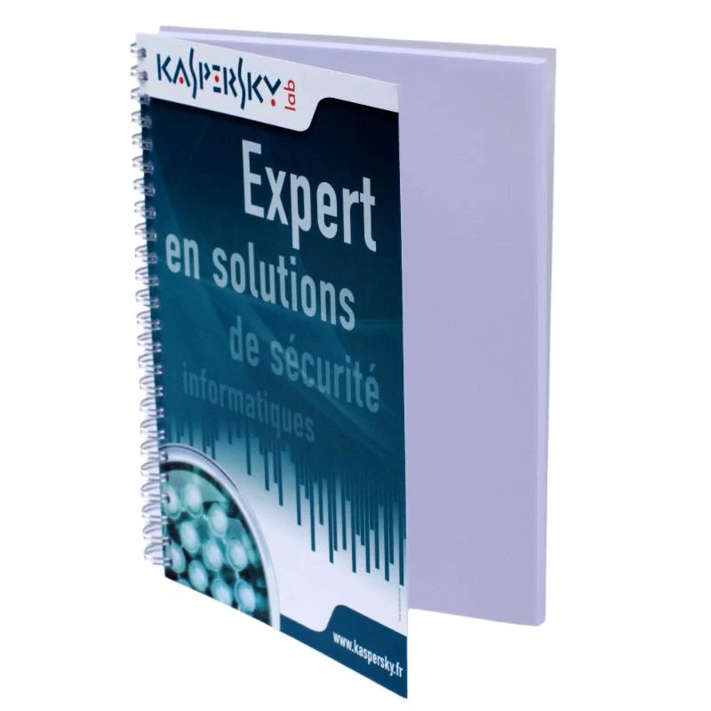 Carnet de notes A5 à spirales couverture souple 100% personnalisée 🇫🇷