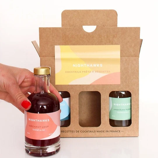Coffret de cocktails 3 x 20 cl Nighthawks® 🇫🇷