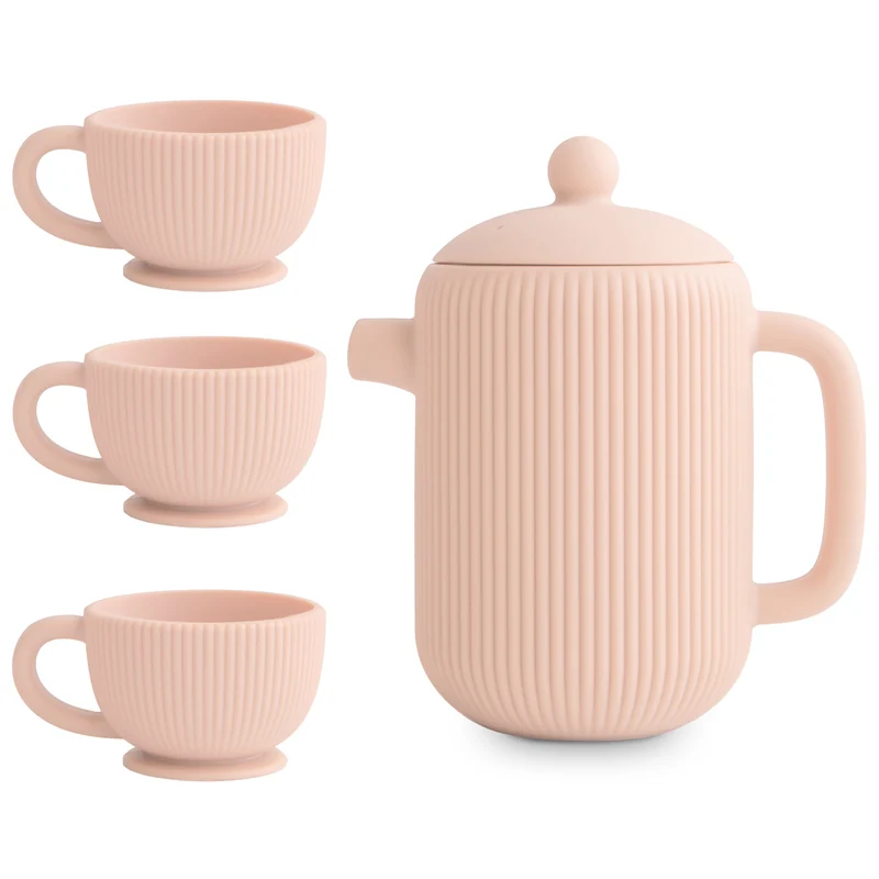 Service à Thé en silicone - Blush