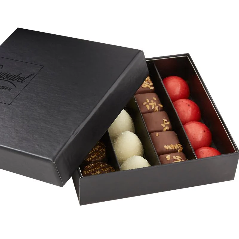 Coffret de 18 chocolats Guisabel® "Suprême" 150g personnalisable 🇫🇷