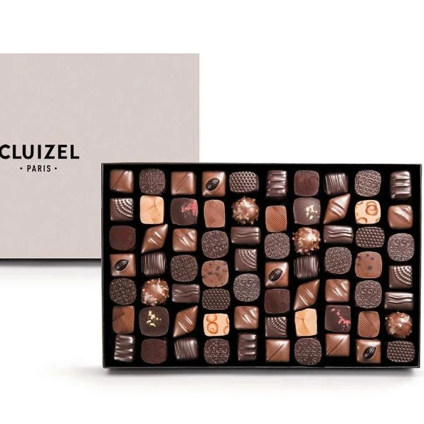 Coffret de 70 chocolats noir & lait CLUIZEL® 765g 🇫🇷