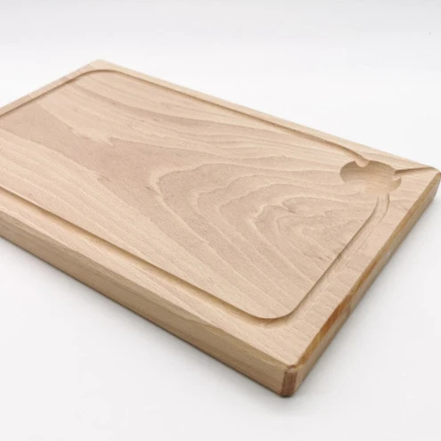 Planche à découper en bois avec rigole 🇫🇷