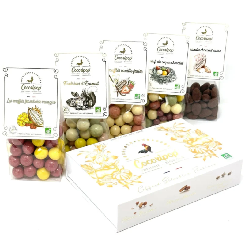 Coffret grand mix 8 confiseries premium Cocoripop® 🇫🇷