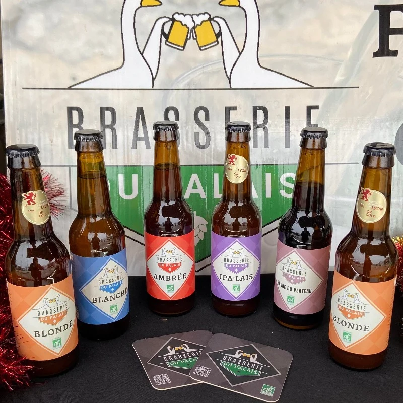 Coffret bières Bio artisanales Brasserie du Palais® 🇫🇷