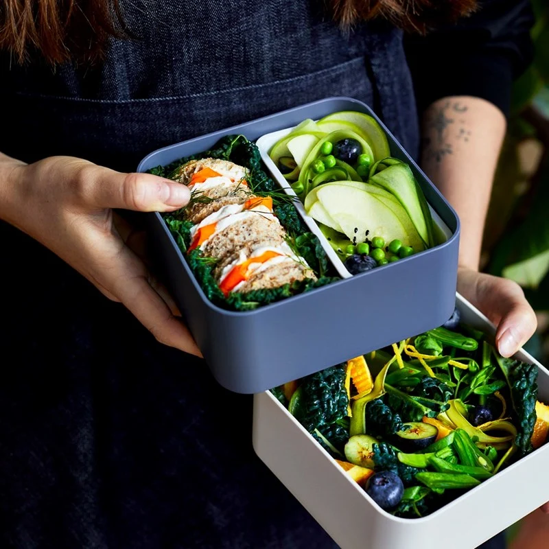 Boîte à repas lunchbox carré personnalisable Mon Bento® 🇫🇷