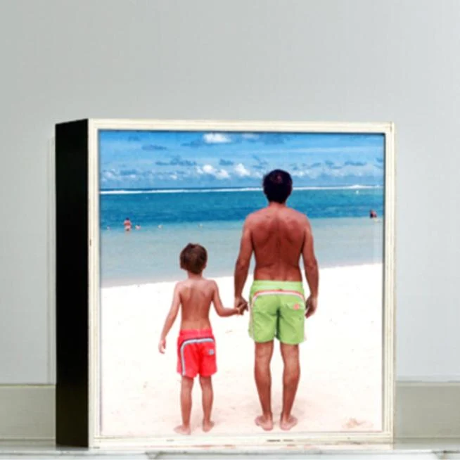 Cadre photo lumineux à personnaliser Dada Light® 🇫🇷