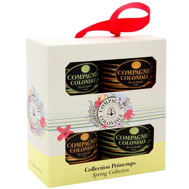 Coffret de Printemps thé 4 x 30g Compagnie & Co® 🇫🇷