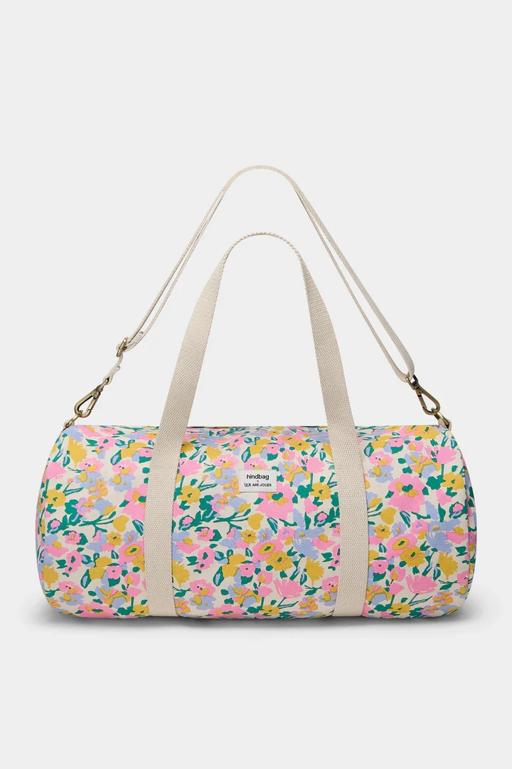 Sac Polochon Simon Pastel Bloom - Hindbag x WAJ