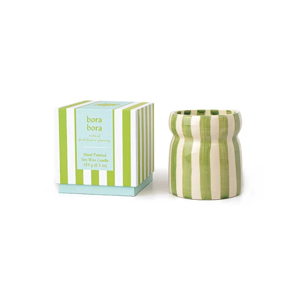 Bougie Cabana - Sauge lignée - Bora Bora 184gr