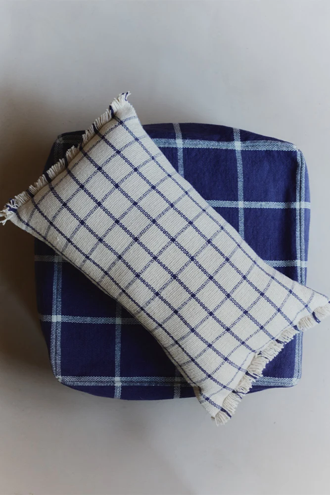 Coussin Geo Block Natural