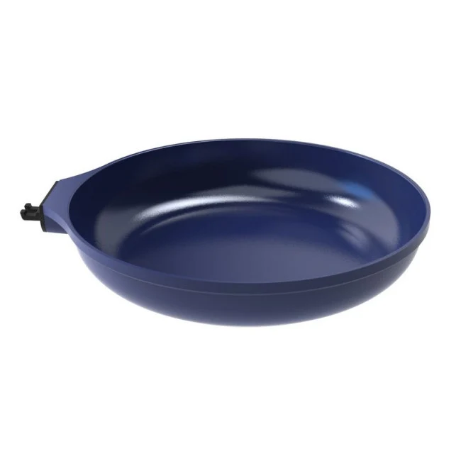 Poêle Anti-adhérente - poignée amovible (non incluse) - Myrtille 24cm - Cookut