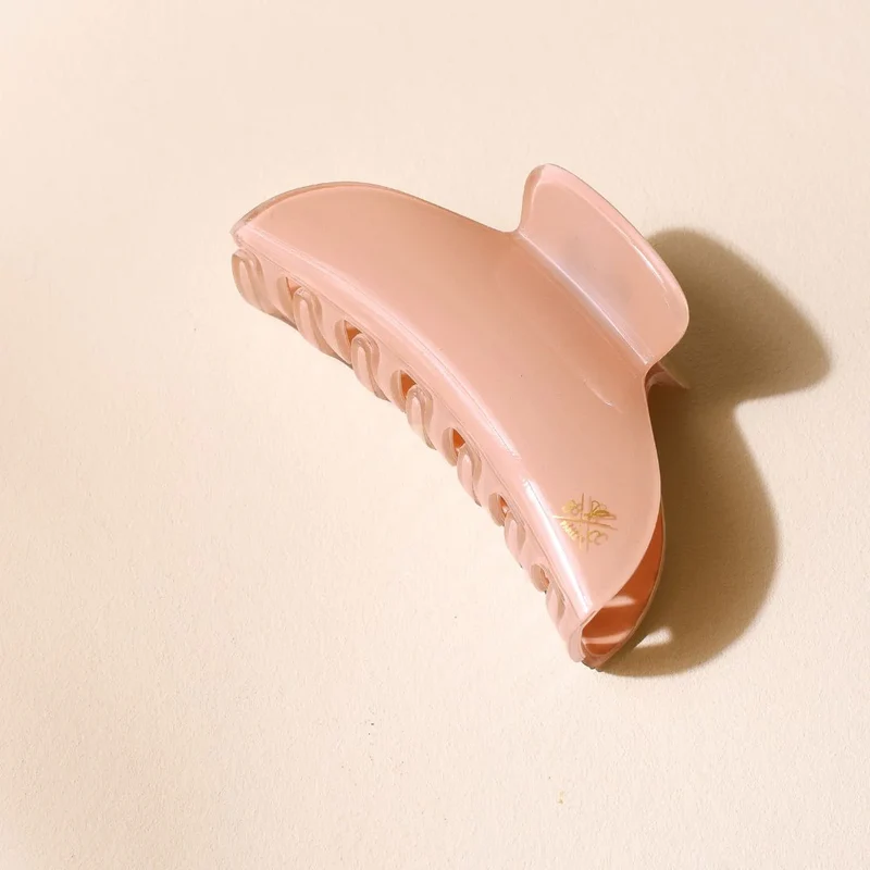 Pince Opaline Rose dragée grand format