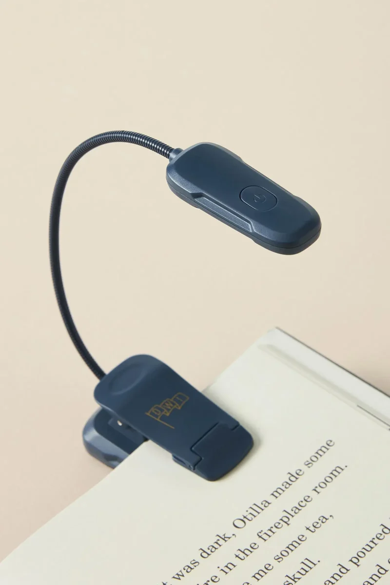 Lumière pour Livre - Bleu Marine