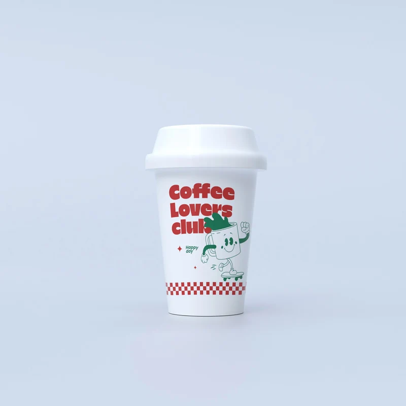 Vase Céramique - Cup of Coffee