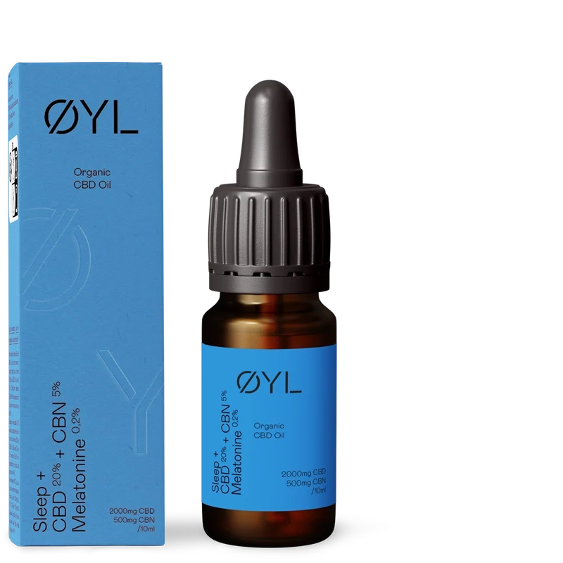 Sleep + - Huile de CBD biologique 10ml