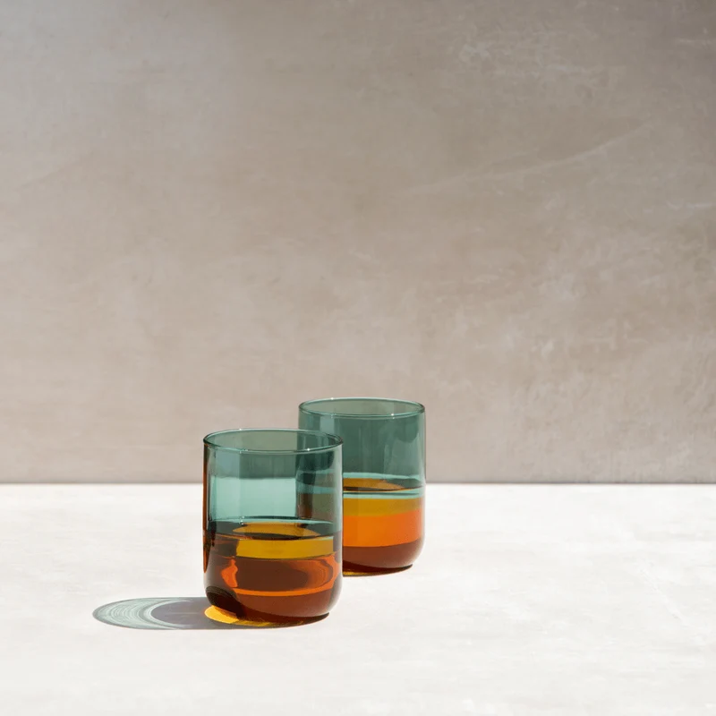 Set de 2 Verres - Orange