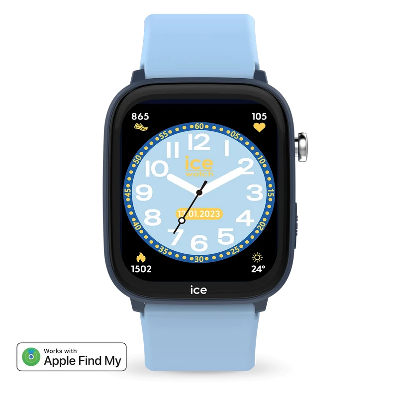 Montre ICE smart junior 3.0 - Find My - Light Blue - 1.75