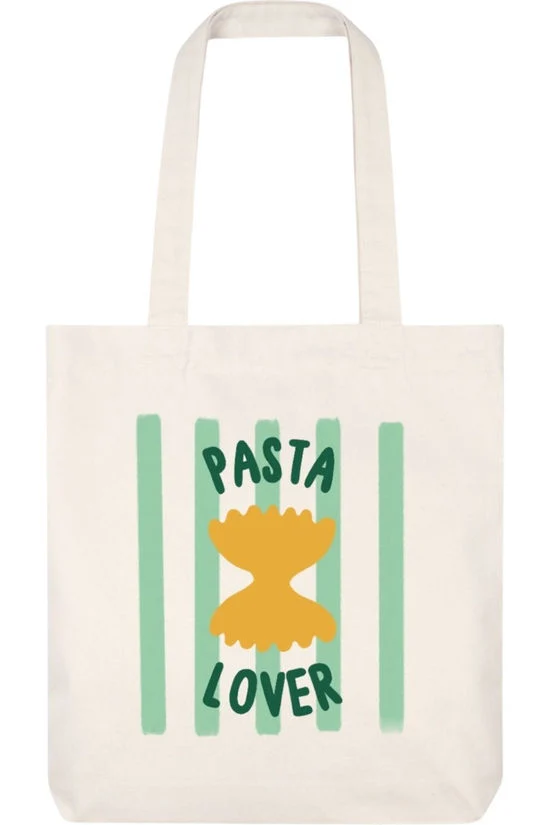 Tote bag pasta lover