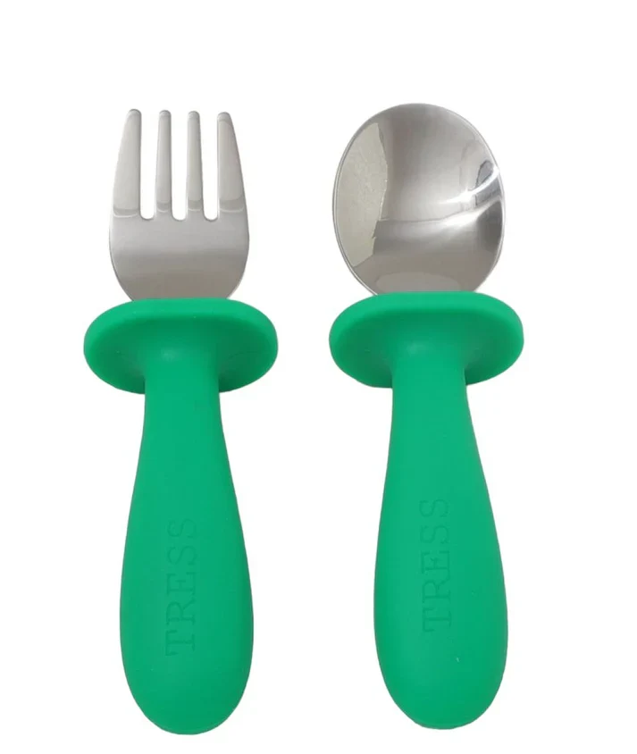 The Spoon and Fork - Bright Green