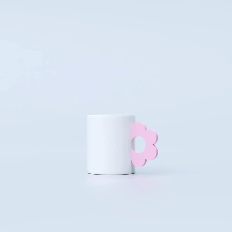 Mug en Céramique - Flower Pink