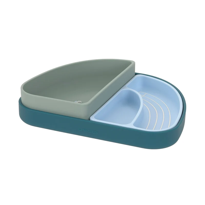 Set de vaisselle en silicone Tiny Team - Chien