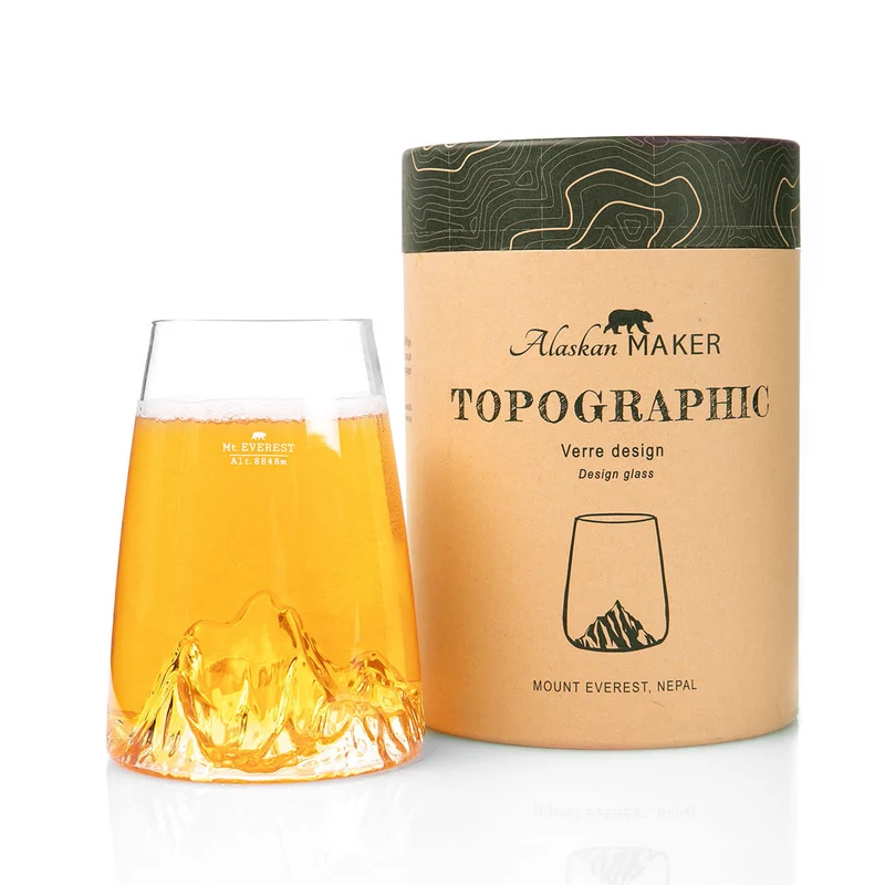 Verre Design : Everest - Collection Topographic