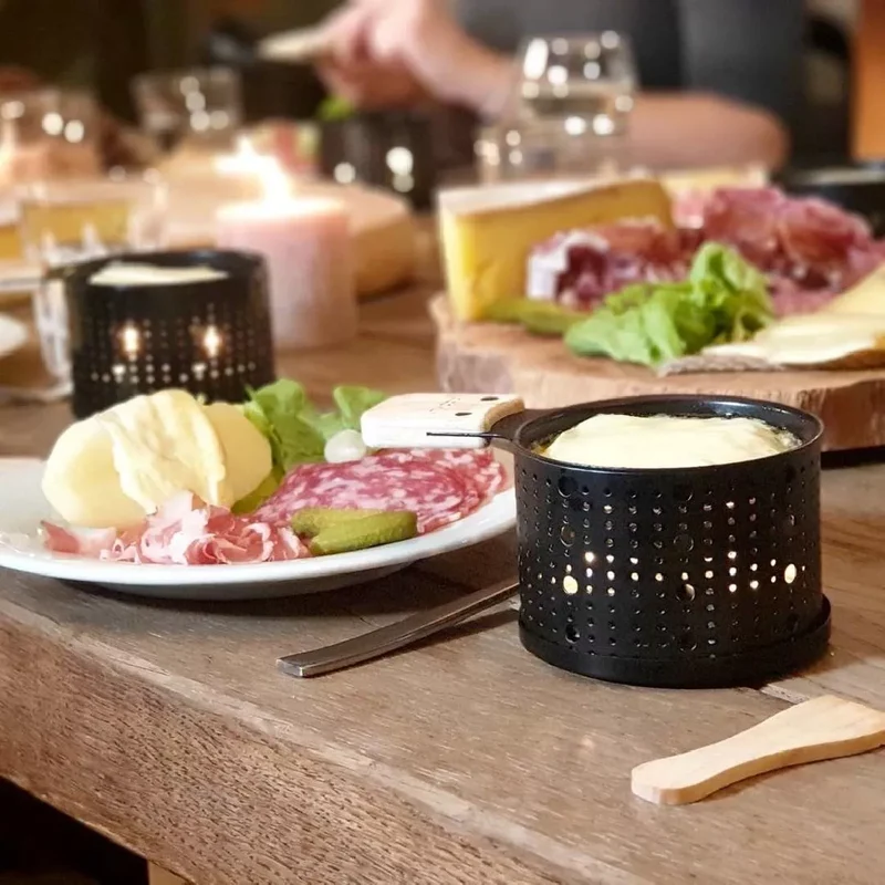 Lumi - Kit raclette à la bougie pour 4