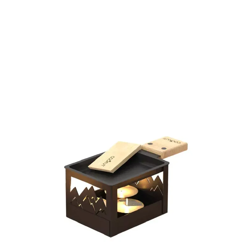 Raclette à la Bougie Yeti Noir