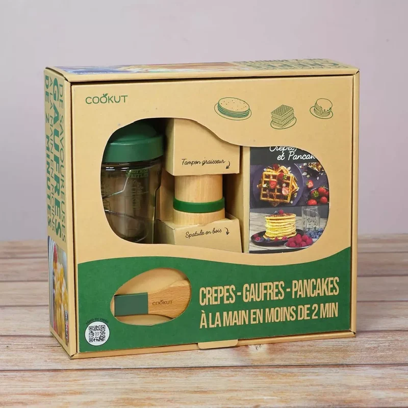 Coffret Miam - Crêpes, Gaufres & Pancakes
