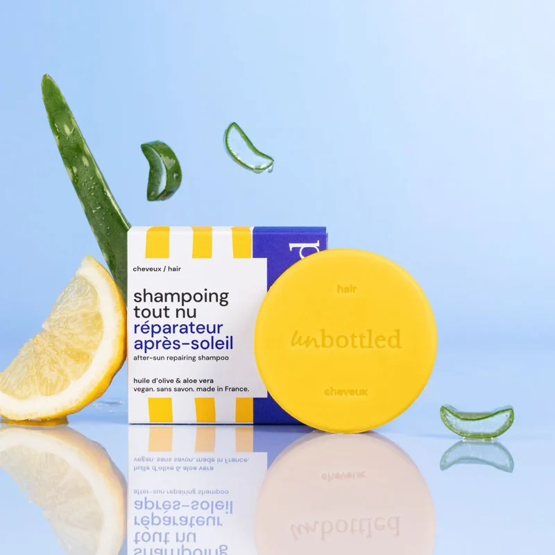 Shampoing Solide Tout Nu – Réparateur Après-Soleil