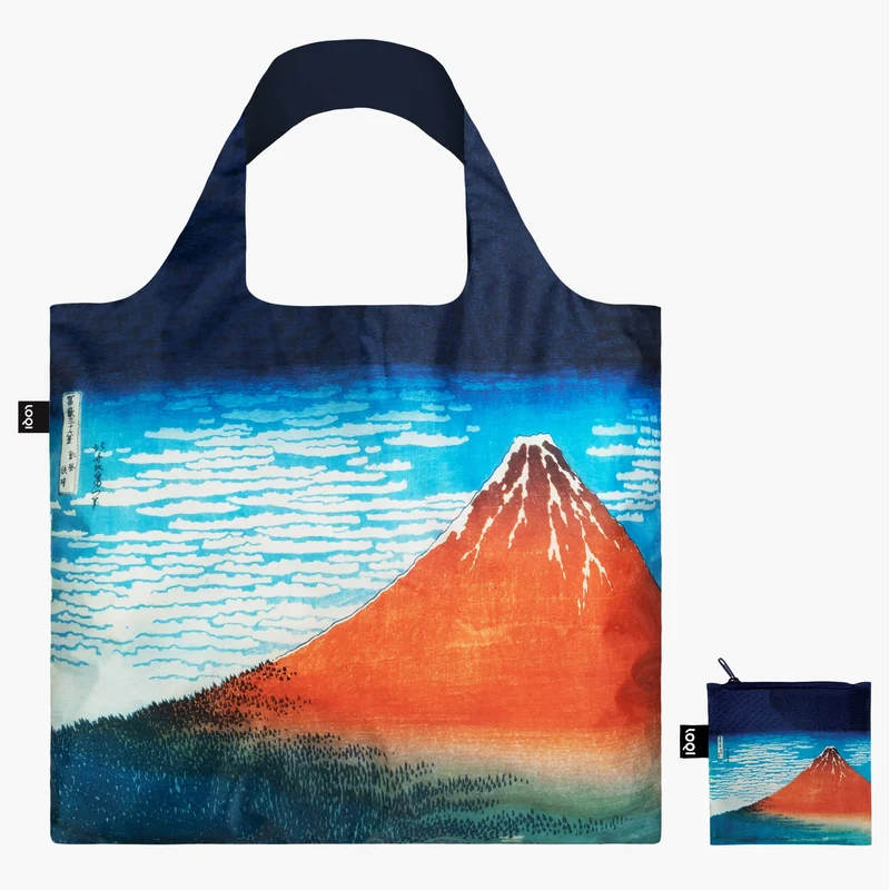 Tote Bag Recyclé - Vent frais par matin clair - Katsuhika Hokusai