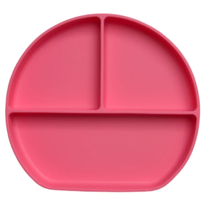 Divided Plate - Bubbly Pink