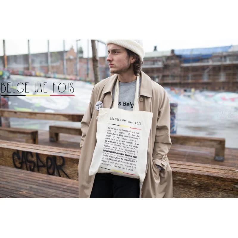 Tote bag belgicismes