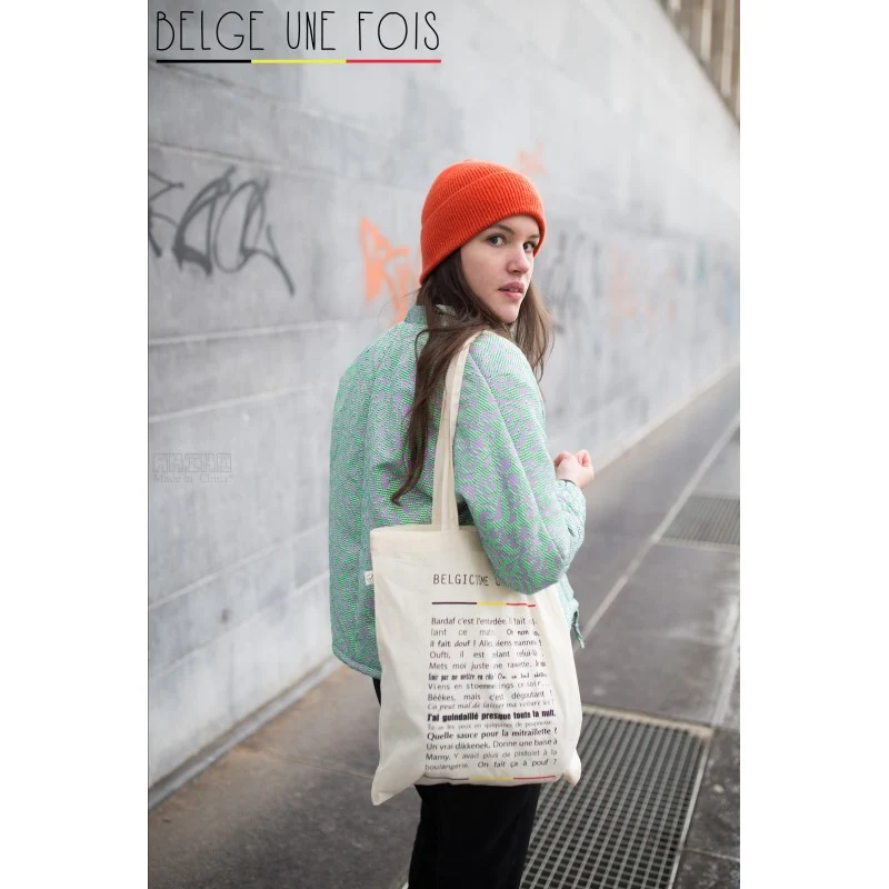 Tote bag belgicismes