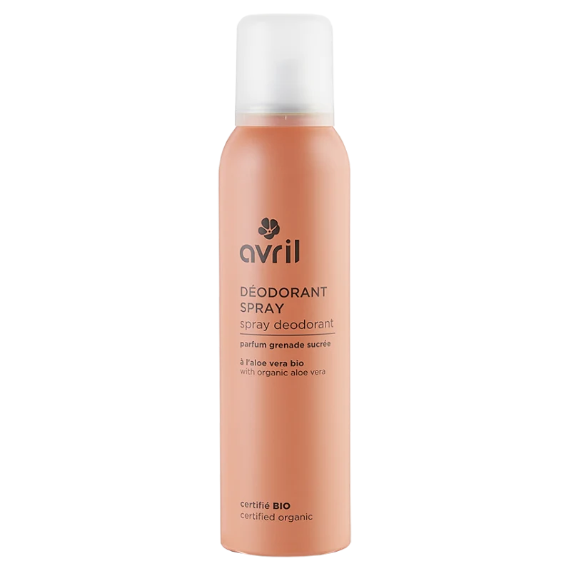 Déodorant spray 150ml femme certifié bio