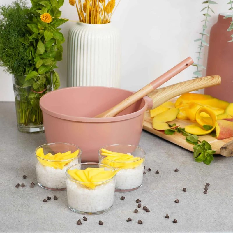 Casserole Anti-adhérente Guimauve 20cm