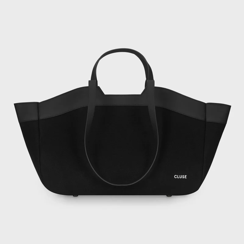 Grand Sac - Tote Bag - Full Black