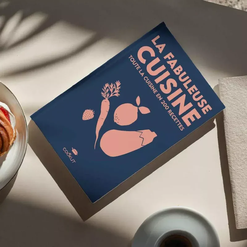 Livre de 200 Recettes La Fabuleuse Poêle Bleu