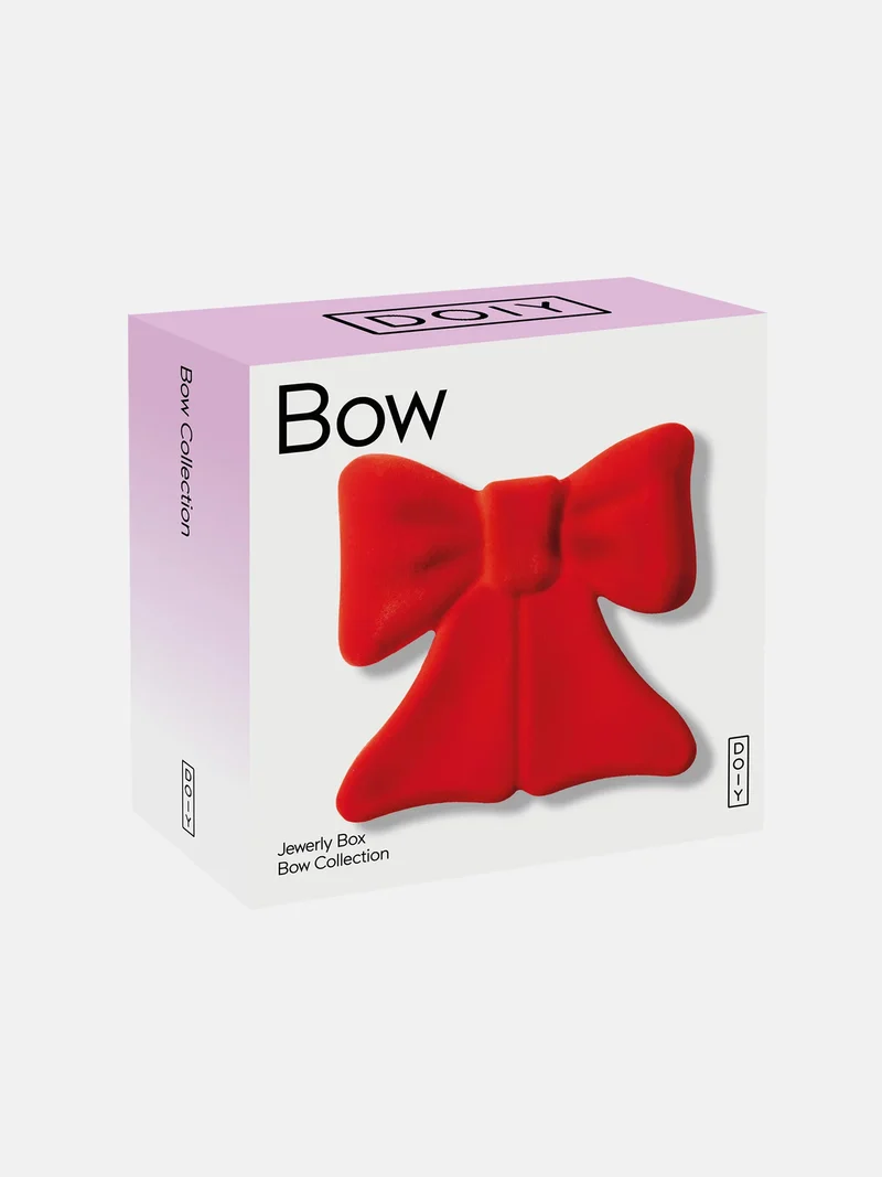 Boite à rangement Bow Box Red